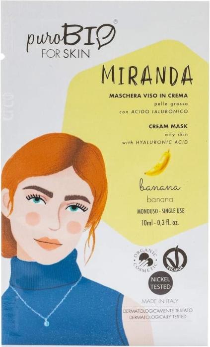 Actual product image Puro Bio Purobio, Brenda, mask, banana, 1 piece