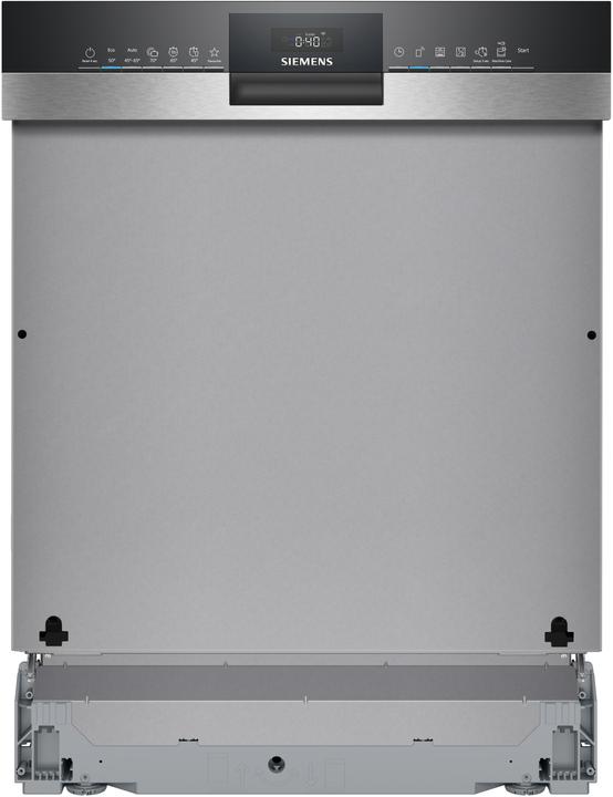 Siemens iQ300, Teilintegrierter Geschirrspüler, 60 cm, Gebürsteter Stahl, SN53ES04TE