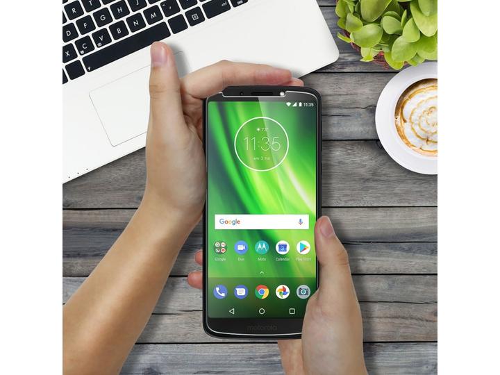 Image du produit Screenguard Motorola Moto G6 Plus Film de protection en verre blindé Case Friendly Design (1 pièce(s), Motorola Moto G6 Plus)