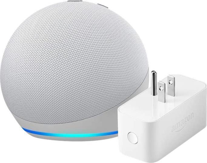 Image du produit Amazon Echo Dot (4ème génération) avec horloge (Amazon Alexa)