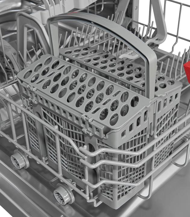 Actual product image Exquisit GSP9614030B inox freestanding dishwasher 60 cmB