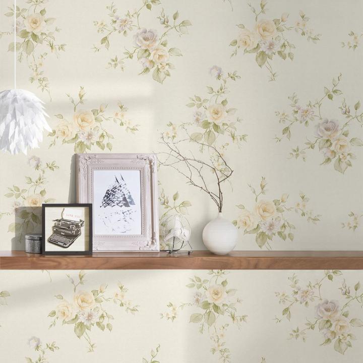 Produktbild A.S. Création Romantico romantisch floral, lila (53 x 1005 cm)