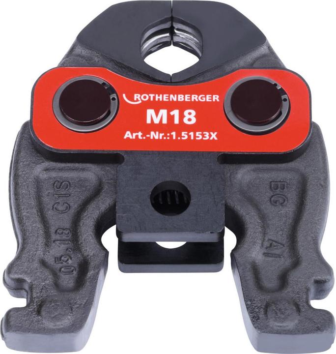 Actual product image Rothenberger Presavimo galvų rinkinys Compact M15-18-22-28mm