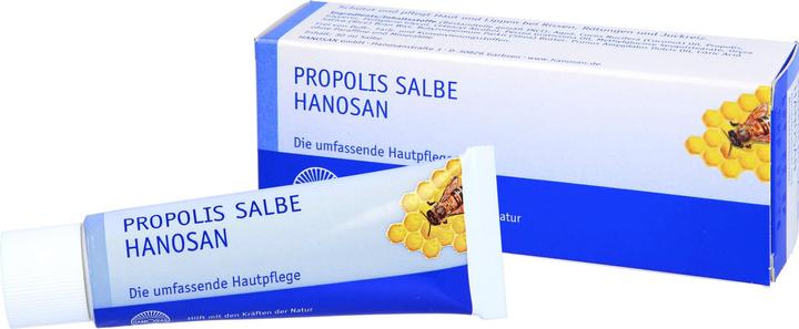 Produktbild Hanosan Propolis Salbe die umfassende Hautpflege, 30 g Salbe (Körpercreme)