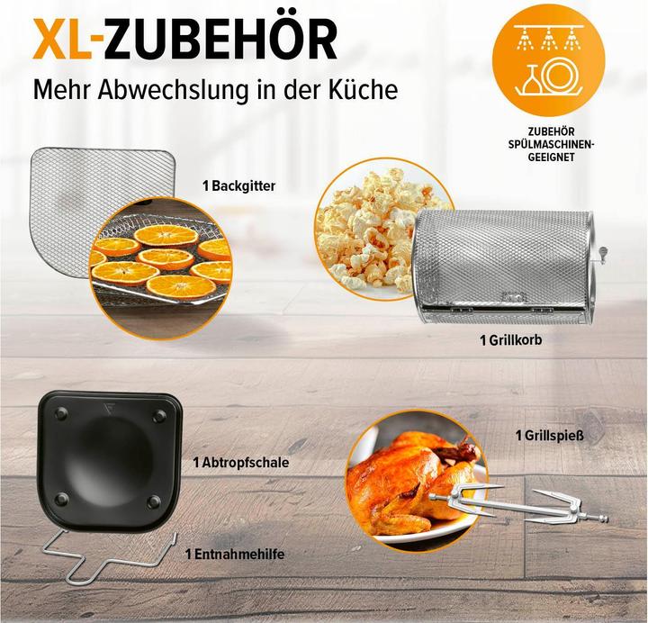 Produktbild Gourmetmaxx Heissluft-Fritteuse (EU-Stecker)