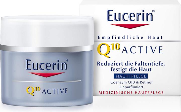 Produktbild Eucerin Q10 Active (50 ml, Nachtcreme, Bis SPF 10)