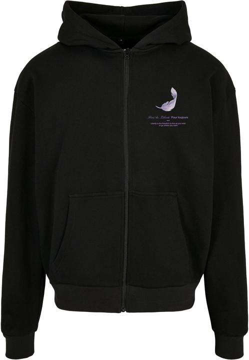 Urban Classics Vive La Liberte Heavy Oversize Zip Hoody - 76881