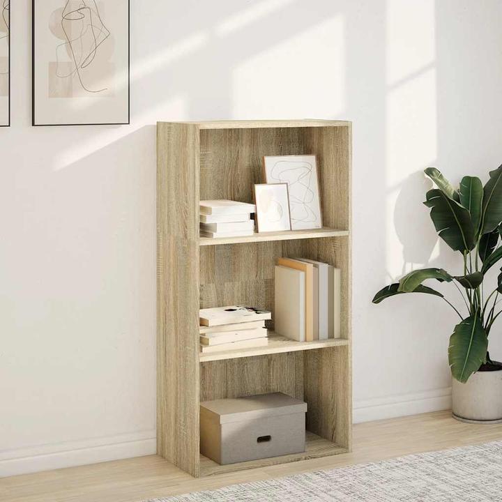 Image du produit VidaXL Bücherregal Regal Standregal Büroregal Aufbewahrungsregal Sonoma-Eiche (60 x 30 x 114 cm)