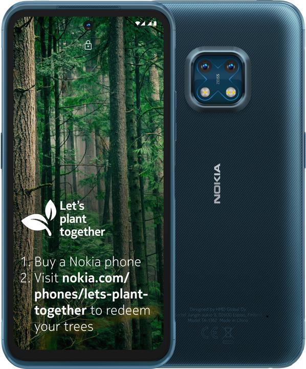 Image du produit Nokia Smartphone XR20 5G 4 (64 Go, Zila, 6.67", Double SIM, 48 Mpx, 5G)