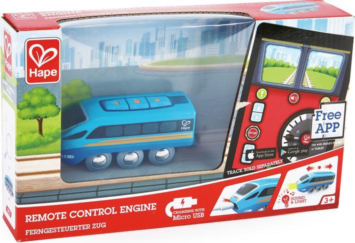 Actual product image Hape Remote controlled train