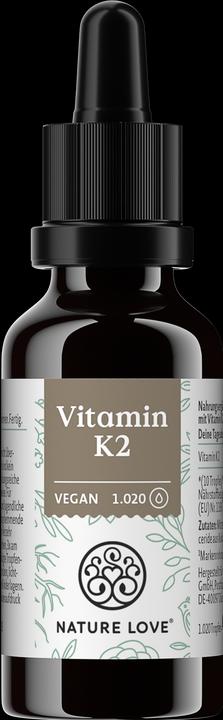 Produktbild Nature Love Vitamin K2 (10 Stück, Tropfen, 10.50 g)