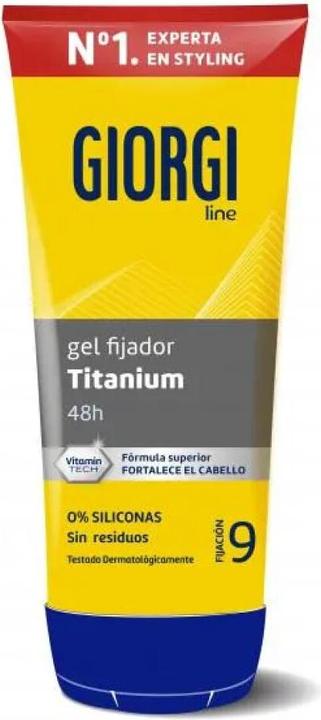 Produktbild Giorgi Line Absolute Titanium Gel Fijador Indestructible N9 240ml (Haargel, 240 ml)