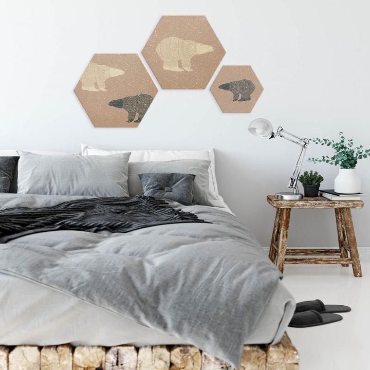 Immagine prodotto Trenddeko Orsi polari (75 x 65 cm)