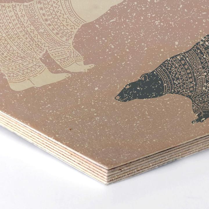 Immagine prodotto Trenddeko Orsi polari (75 x 65 cm)