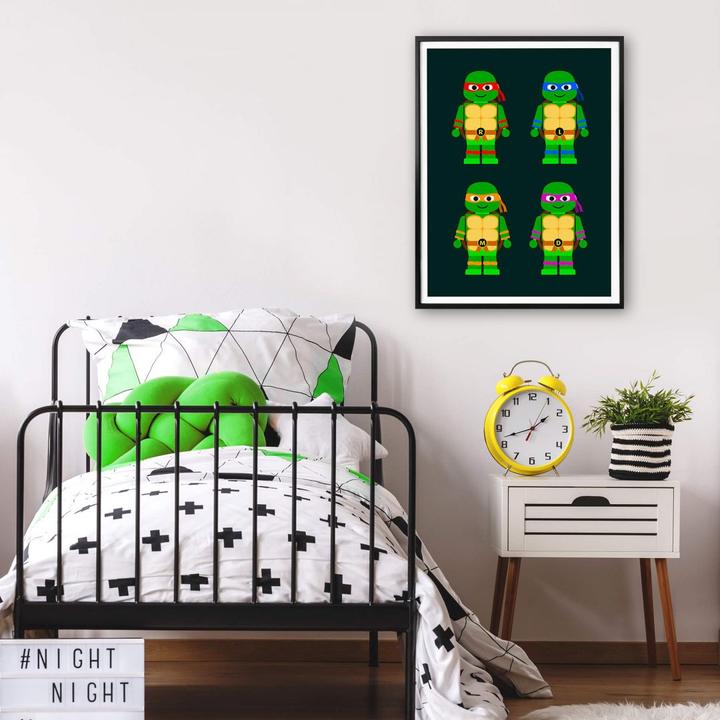 Immagine prodotto Trenddeko Giocattolo Teenage Mutant Ninja Turtles (50 x 60 cm)