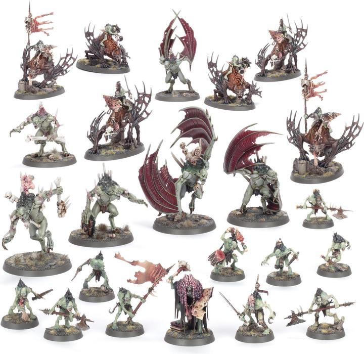 Immagine prodotto Games Workshop Warhammer AoS - Battleforce Noel 2024 Tribunali dei mangiatori di carne: Gran Giuria di Charnier (Materiale sintetico)