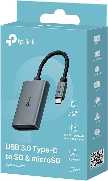 Produktbild TP-Link USB-C To Sd Microsd Adapter (USB-C)