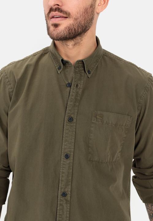 Image du produit Camel Active Chemise à manches longues en pur coton (L)