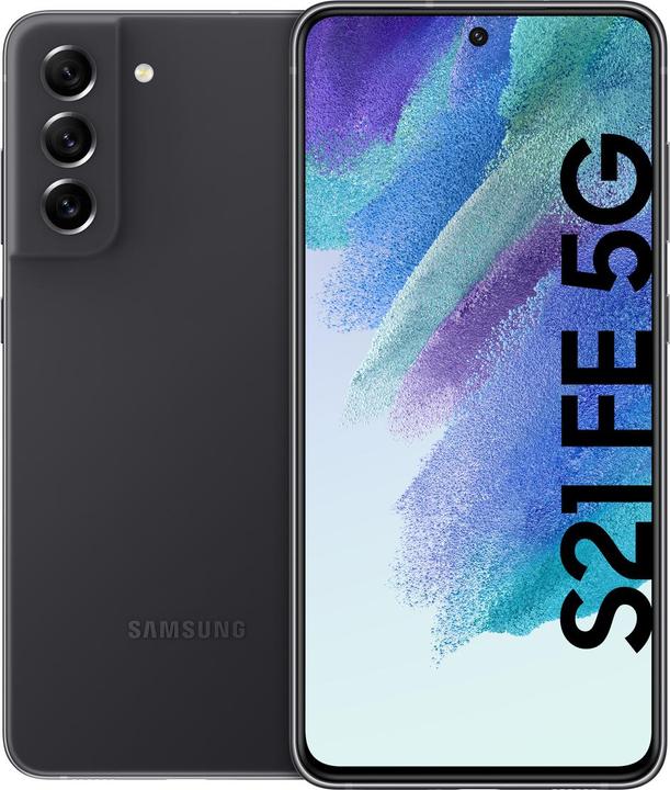 Actual product image Samsung Galaxy S21 FE 5G (128 GB, Graphites, 6.40", Dual SIM, 12 Mpx, 5G)