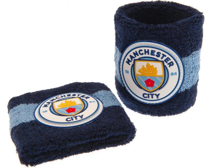 Manchester City FC Armband 2erPack (100% synthetisches Material)