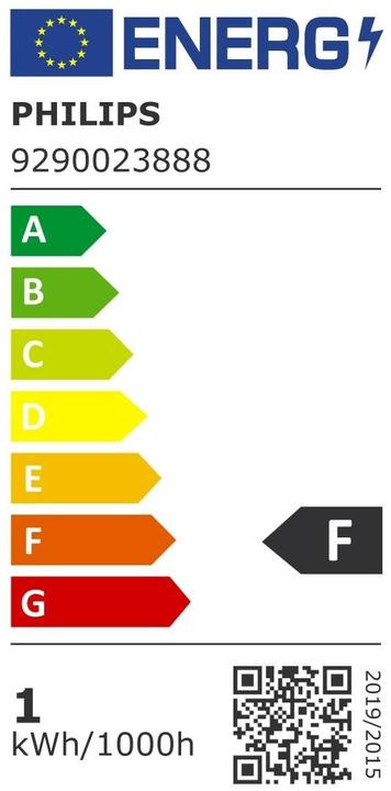 Etichetta energetica Philips Lampada 1 W (10 W) G4 Bianco caldo (G4, 1 W, 115 lm, 1 x, F)