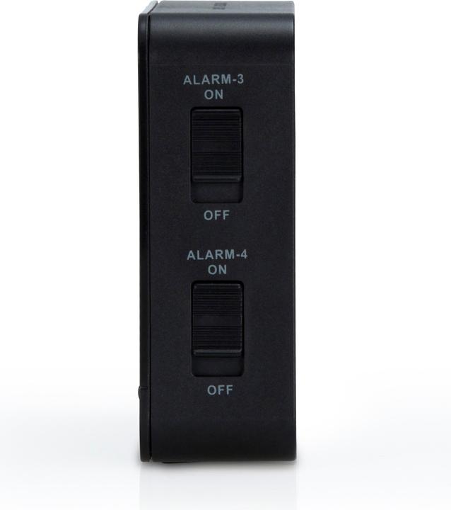 Actual product image Alecto AK-20 Digital Alarm Clock with Thermometer (Black)