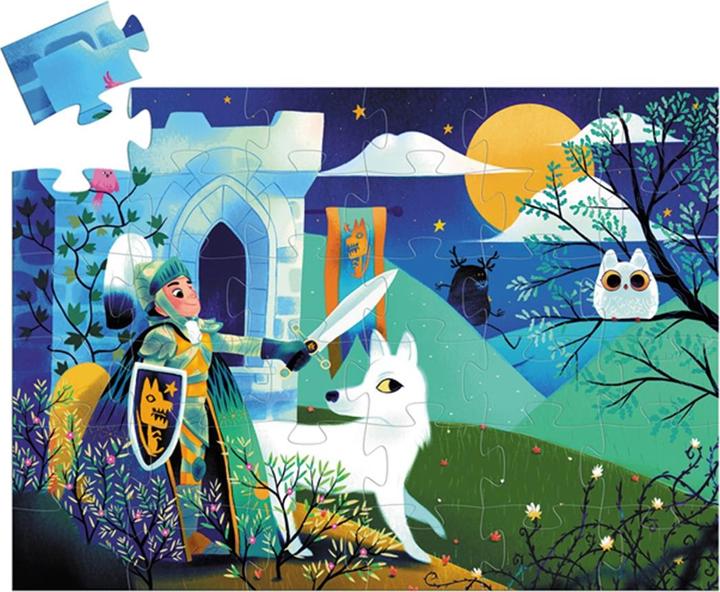 Produktbild Djeco Puzzle Ritter des Vollmonds 36 Teile (36 Teile)