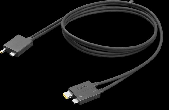 Actual product image Lenovo ThinkPad Tunderbolt 4 WorkStation Dock Split Cable (0.70 m, USB 4.0)