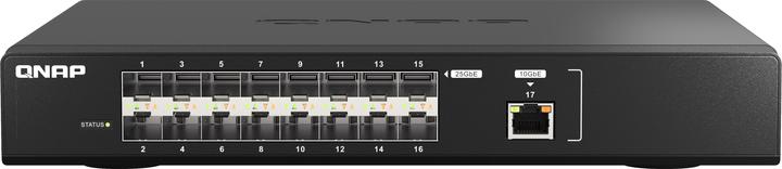 Immagine prodotto QNAP QSW-M5216-1T 16x 25GbE, 1x 10GbE (16 Porti)