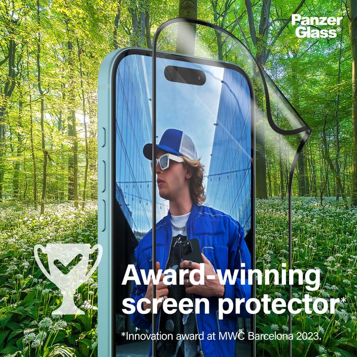 Produktbild PanzerGlass Matrix (1 Stück, Apple iPhone 16)