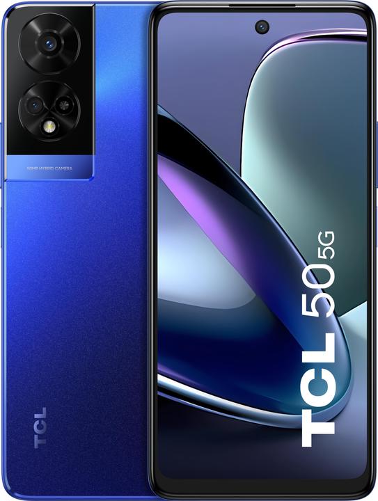 Actual product image TCL 50 5G 4Gb 128Gb 6.6' 90Hz (128 GB, Dark Blue, 6.60", 50 Mpx, 5G)