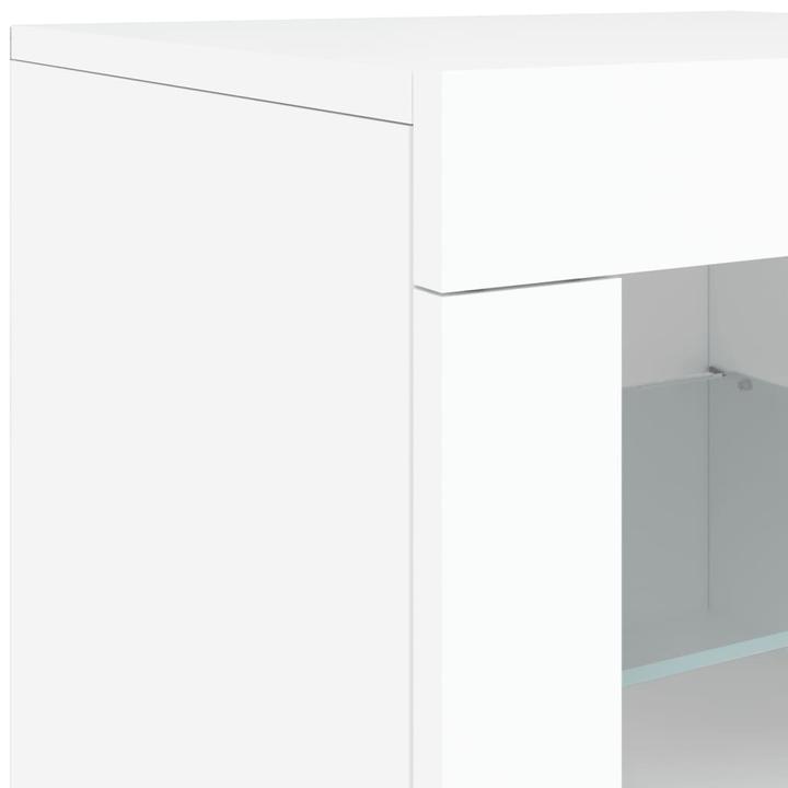 Immagine prodotto VidaXL Armadietto laterale con luci LED Bianco (41 x 37 x 67 cm)