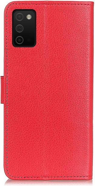 Productafbeelding MU Classic Litchi Leren Boekomslag Serie (Samsung Galaxy A03s)