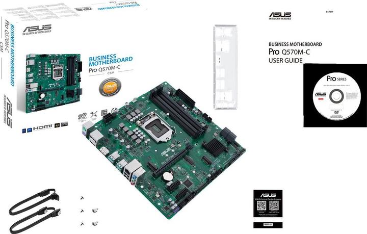Productafbeelding ASUS Pro Q570M-C/CSM (LGA 1200, Intel Q570, mATX)