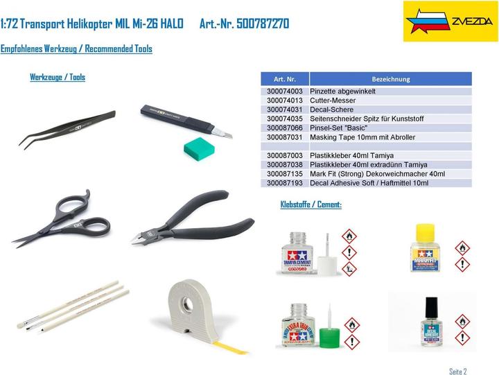 Produktbild Carson 1:72 Transport Helikopter MIL Mi-26 HALO