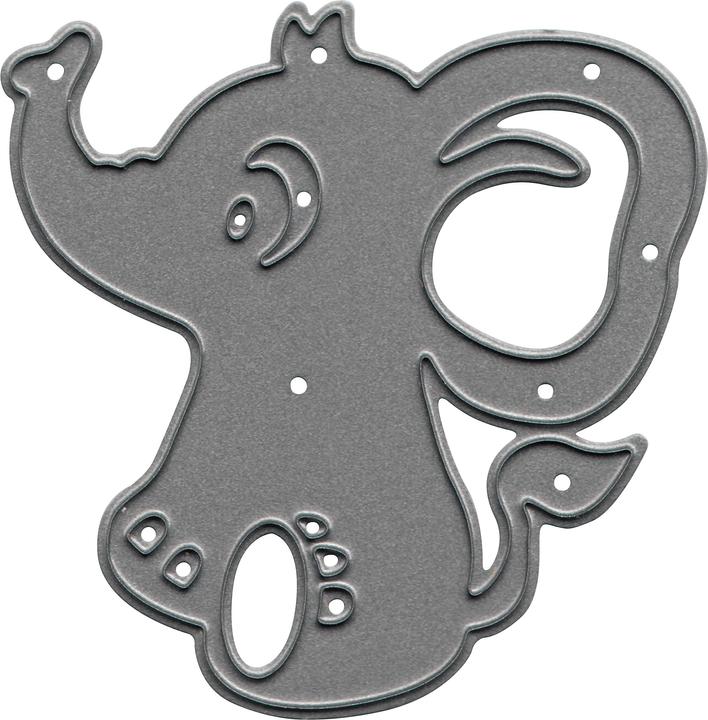 Immagine prodotto Yvonne Creations Modello di punzonatura "Baby elefante