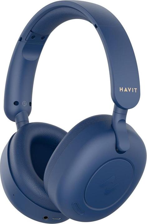 Actual product image Havit H655BT (blue) (ANC, 76 h, Cable)