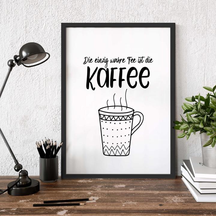 Produktbild Trenddeko Die einzig wahre Fee (40 x 50 cm)