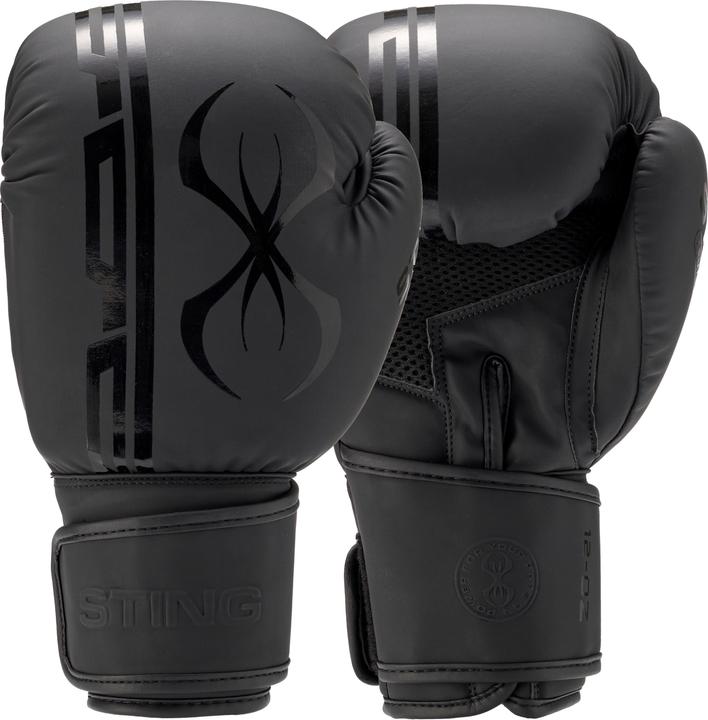 Immagine prodotto Sting Sports Guantoni da boxe ArmaArmaplus Nero (10 OZ)