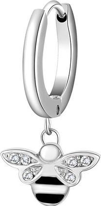 Actual product image Brosway Steel single earring Bee with Chakra crystals BHKE023EN (L)
