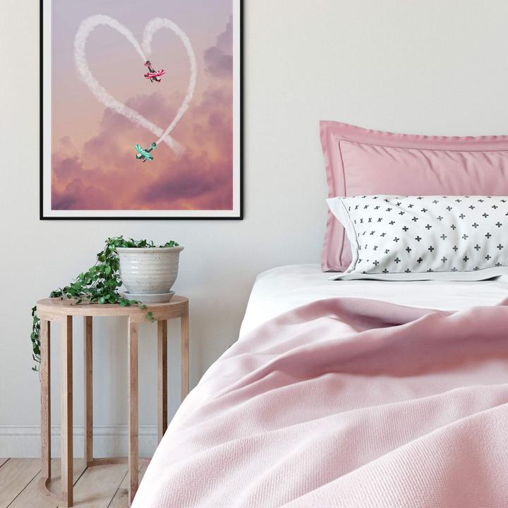 Actual product image Trenddeko Love is in the air (60 x 80 cm)