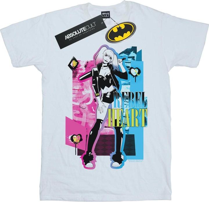 Immagine prodotto Harley Quinn Rebel Heart Maglietta Uomo (M)
