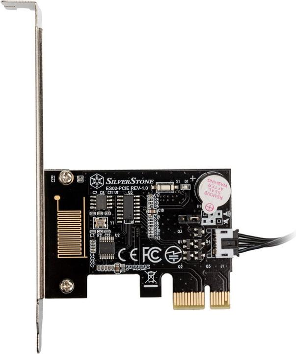Actual product image Silverstone ES02-PCIe (Device-specific remote control, Radio Frequency (RF))