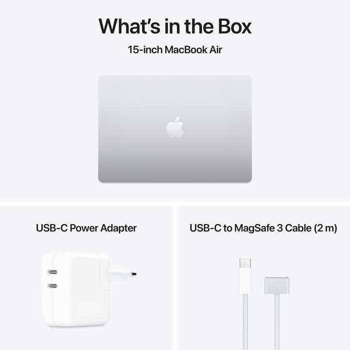 Produktbild Apple MacBook Air – 2025 (15.30", M4, 16 GB, 256 GB, DE)