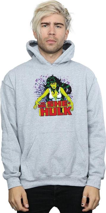 Actual product image Mens The Savage She-Hulk Hoodie (5XL)
