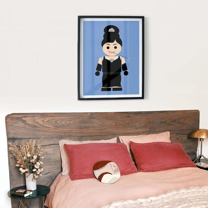 Actual product image Trenddeko Audrey Hepburn Toy (30 x 40 cm)
