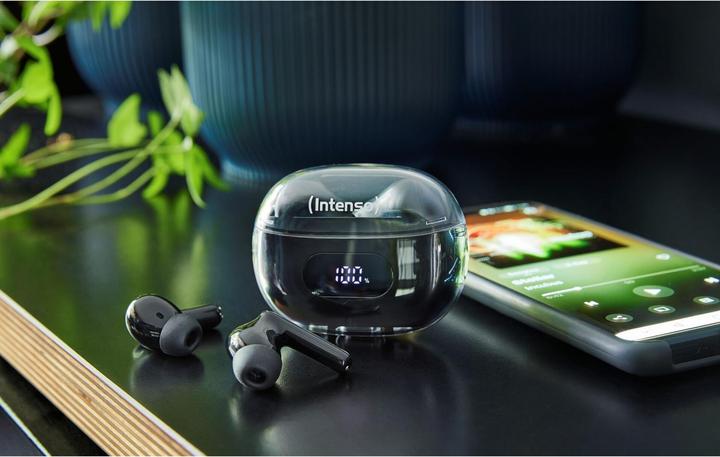 Actual product image Intenso Buds / Earphone Plus T310AE Black (ANC, 25 h, Wireless)