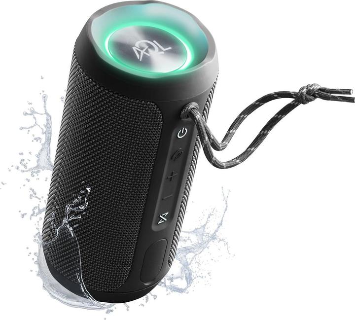 Actual product image AQL Bluetooth Speaker Glow Black (6 h, Rechargeable battery operated)