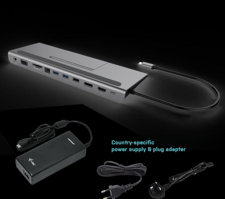 Produktbild i-tec Triple Dock (USB-C, 2 Ports)