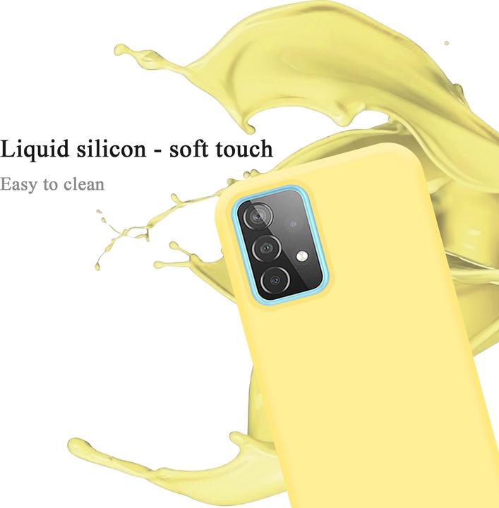 Immagine prodotto Cadorabo Copertura della cassa del silicone liquido TPU (Samsung Galaxy A52)